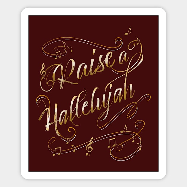 Raise a Hallelujah Magnet by EdifyEra